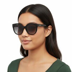 New Salvatore Ferragamo Grey Cat Eye Ladies Sunglasses SF1031S 001 53 SF1031S 00